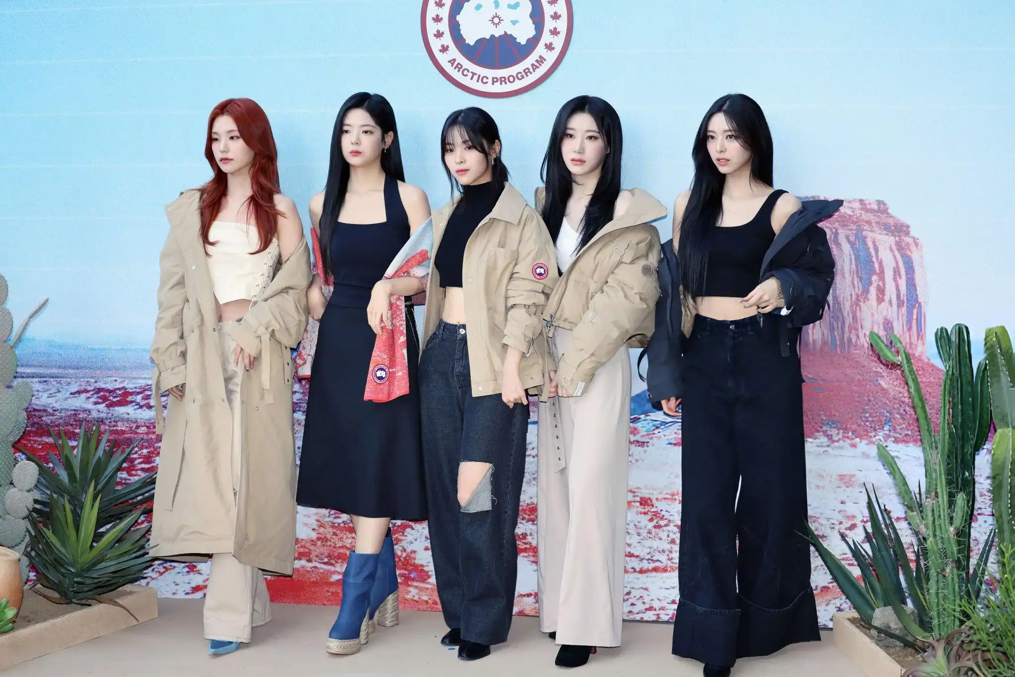 ITZY Members: Yeji, Lia, Ryujin, Chaeryeong and Yuna