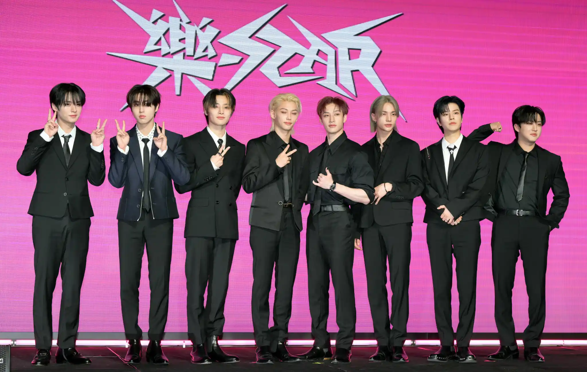 Stray Kids members: Bang Chan, Lee Know, Changbin, Hyunjin, Han, Felix, Seungmin, and I.N.