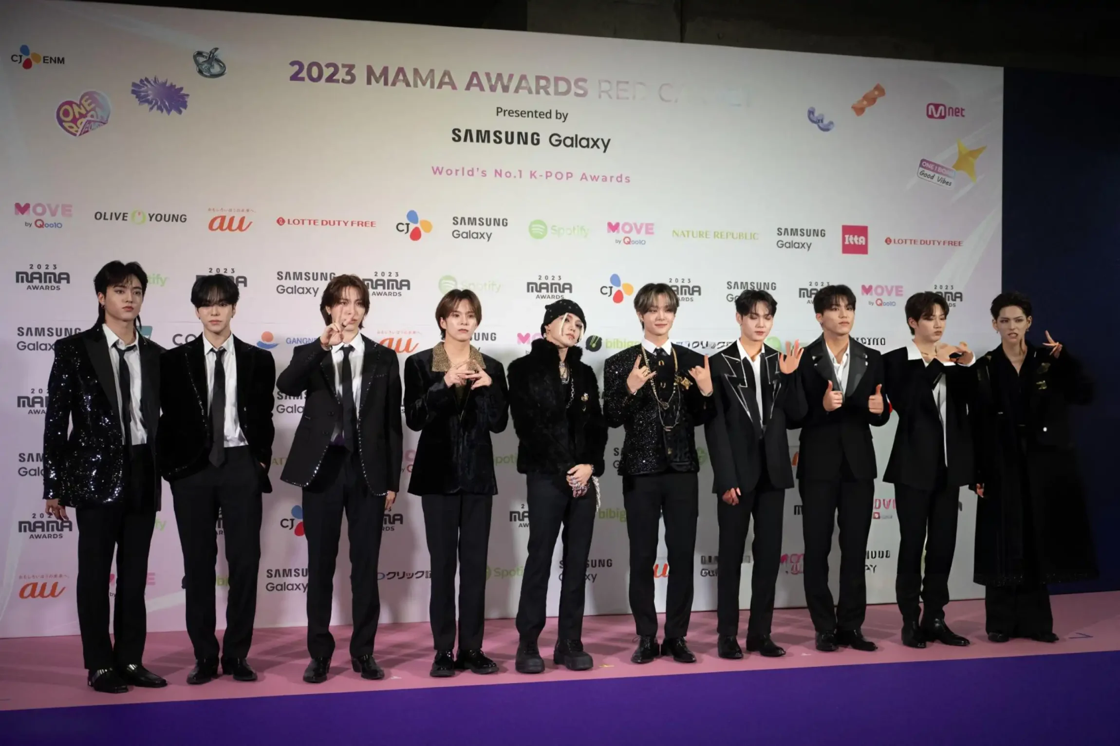 South Korean boy band TREASURE Members: Choi Hyunsuk, Jihoon, Yoshi, Junkyu, Yoon Jaehyuk, Asahi, Doyoung, Haruto, Park Jeongwoo, and So Junghwan