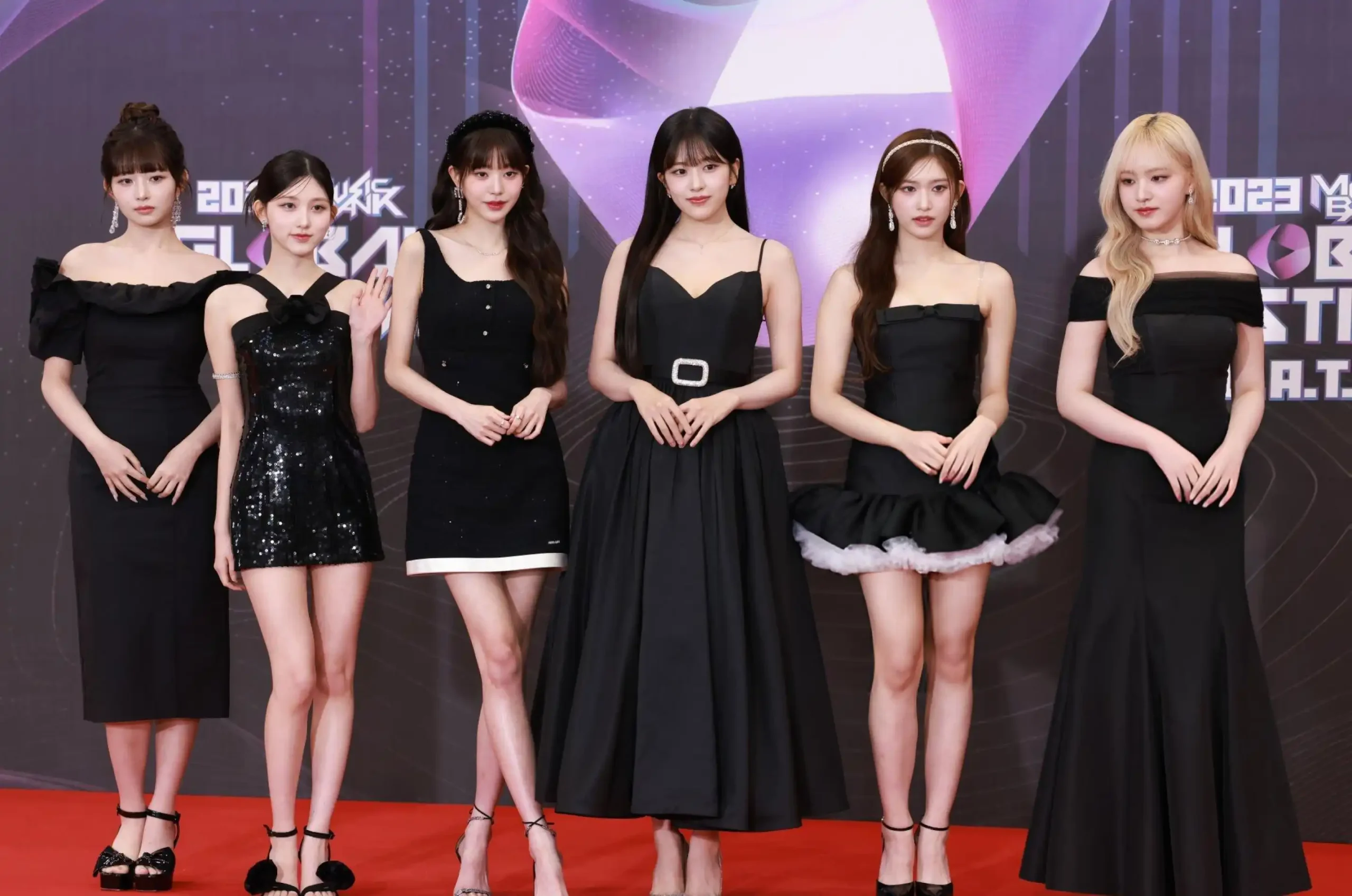 IVE Members: An Yujin, Gaeul, Rei, Wonyoung, Liz, and Leeseo