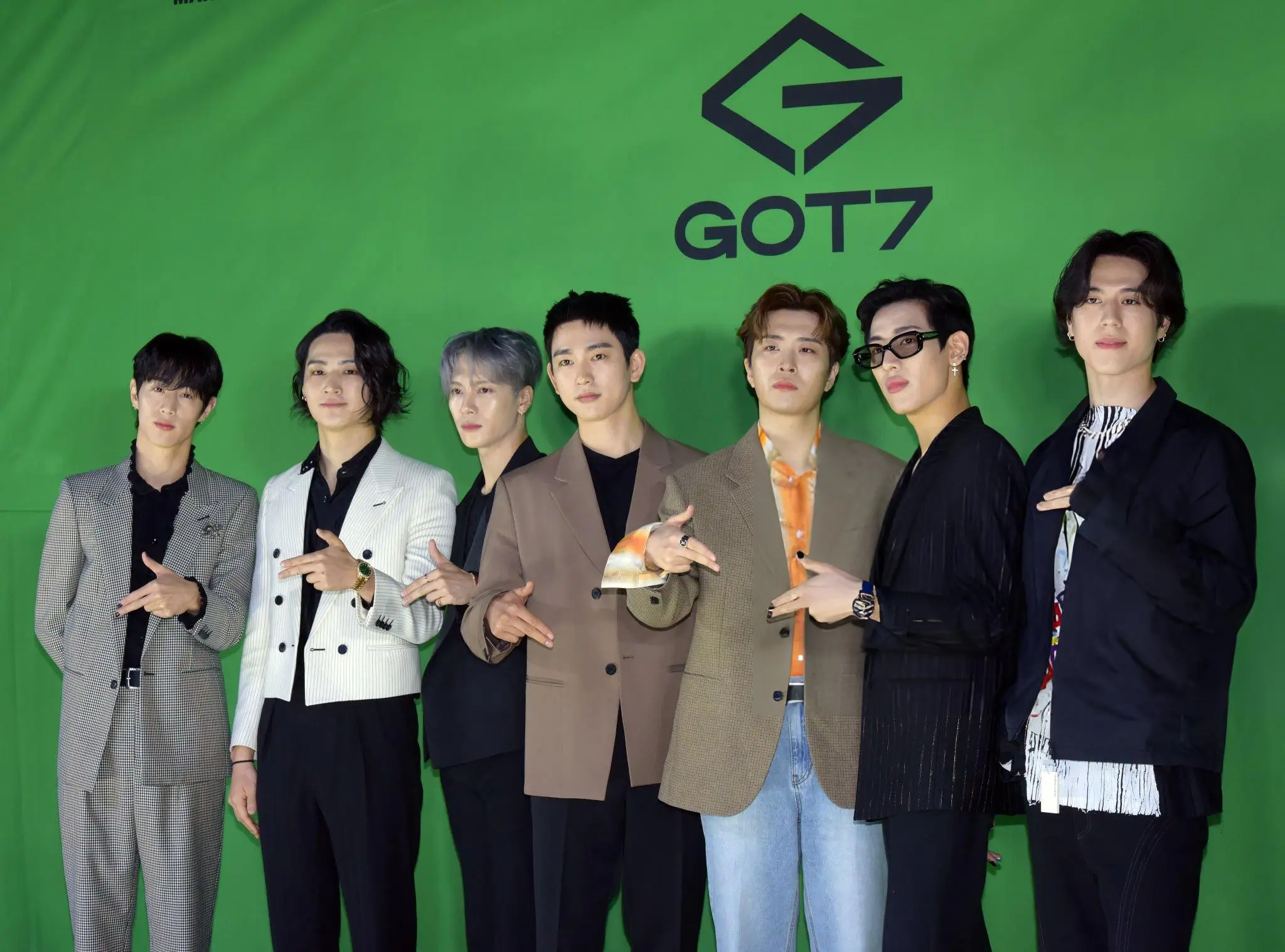 GOT7 Members: Jay B, Mark, Jackson, Jinyoung, Youngjae, BamBam, and Yugyeom