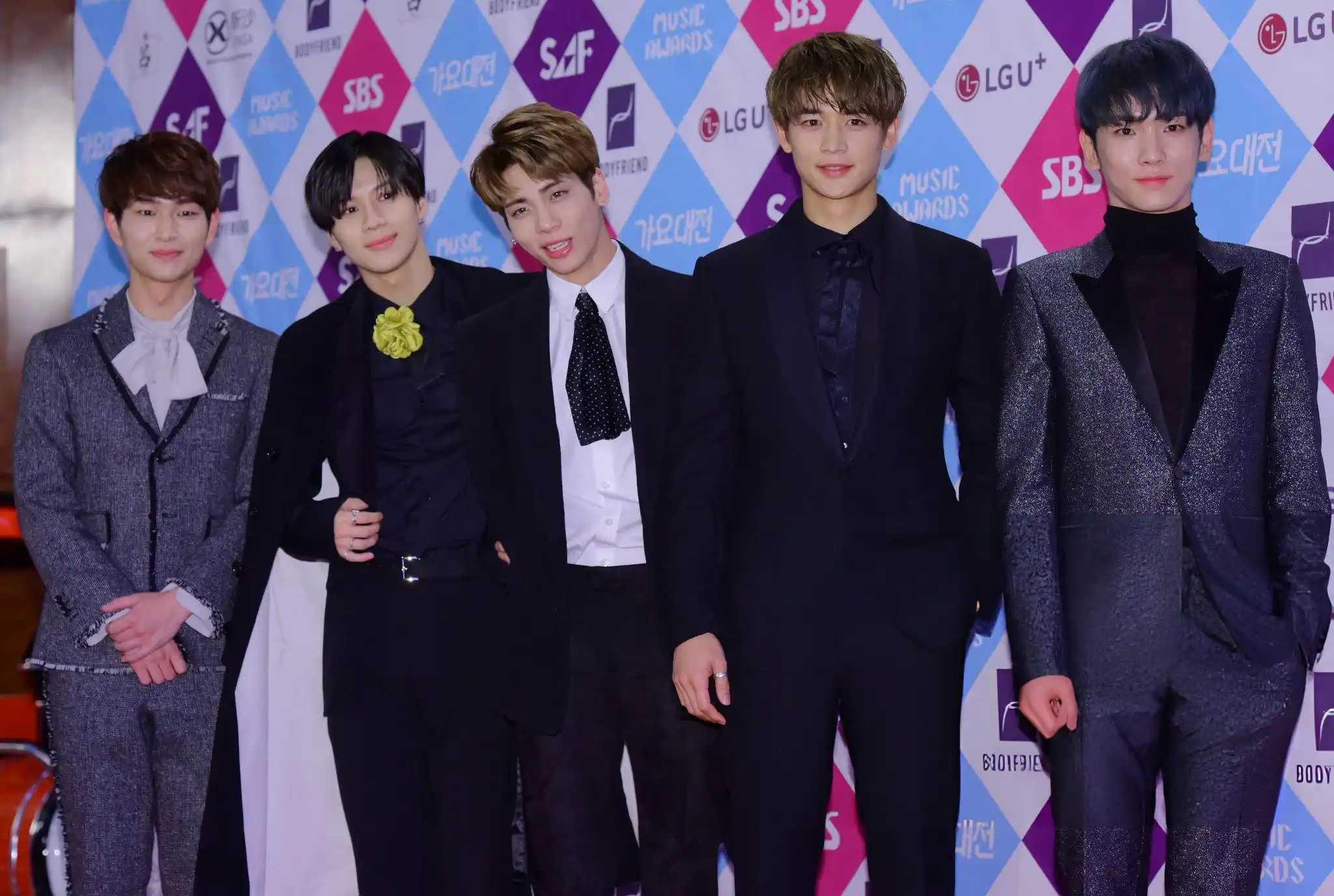 SHINee Members: Onew, Key, Minho, Taemin, and Jonghyun