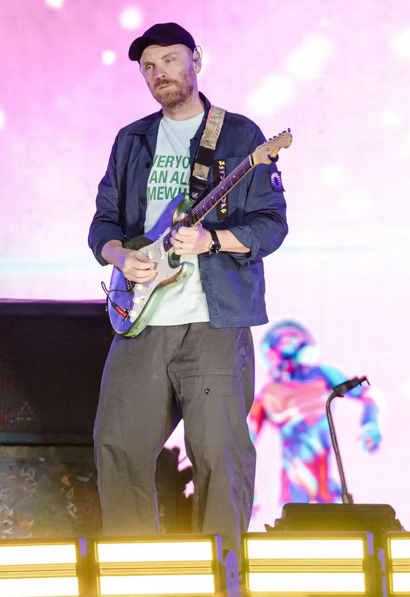 Jonny Buckland of Coldplay