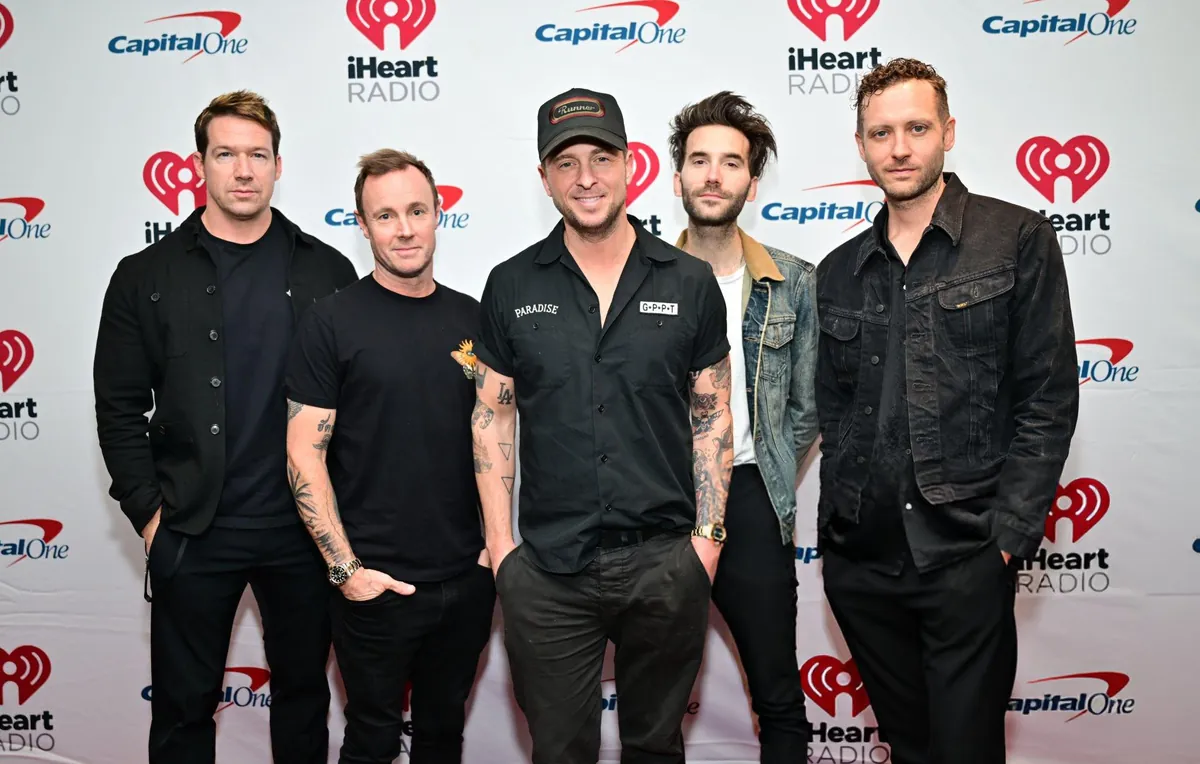 OneRepublic Members: Zach Filkins, Eddie Fisher, Ryan Tedder, Brian Willett and Brent Kutzle