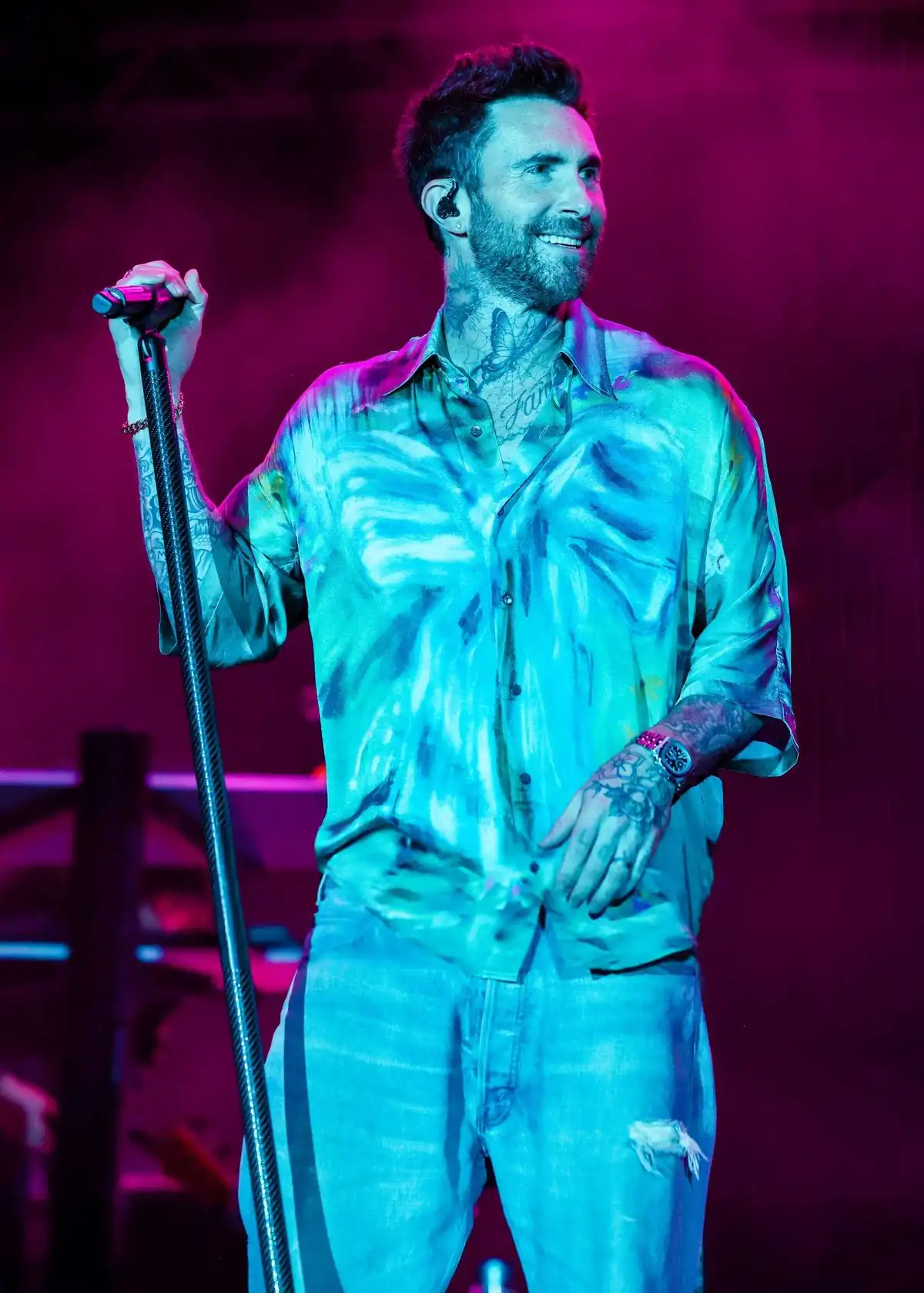 Maroon 5 Members Profile: Names, Ages, Birthdays, and Heights Adam Levine of Maroon 5