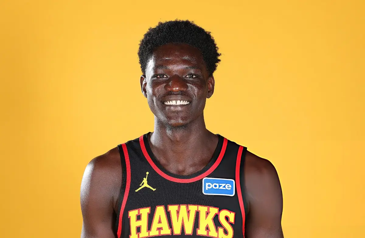 Atlanta Hawks Players Profile (Current Roster, Age, Height, Weight) Mouhamed Gueye #18 of the Atlanta Hawks