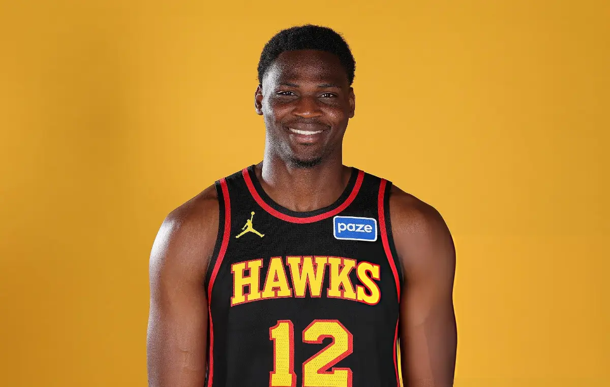 Atlanta Hawks Players Profile (Current Roster, Age, Height, Weight) N'Faly Dante #12 of the Atlanta Hawks
