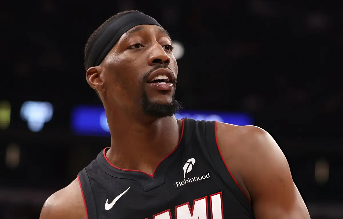 Bam Adebayo #13 of the Miami Heat