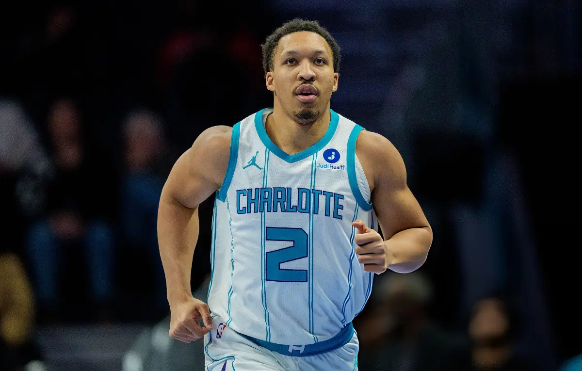 Grant Williams #2 of the Charlotte Hornets