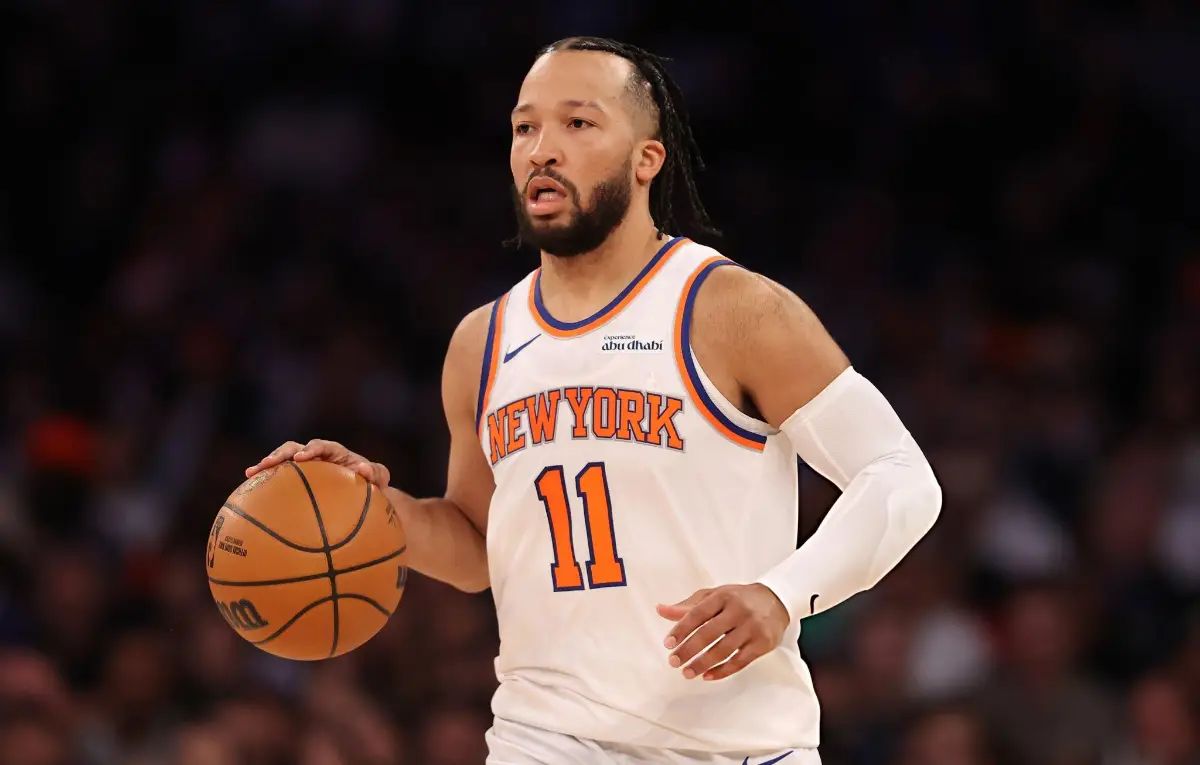 Jalen Brunson #11 of the New York Knicks
