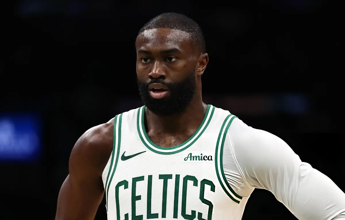 Jaylen Brown #7 of the Boston Celtics