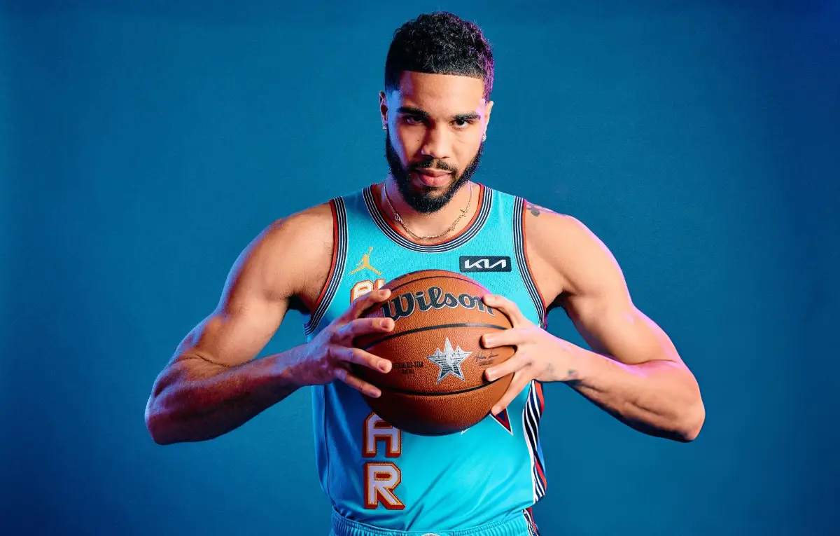 Jayson Tatum #0 of the Boston Celtics