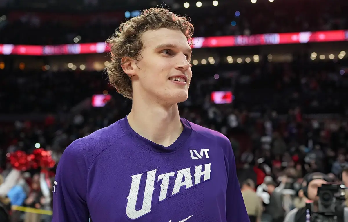 Lauri Markkanen #23 of the Utah Jazz