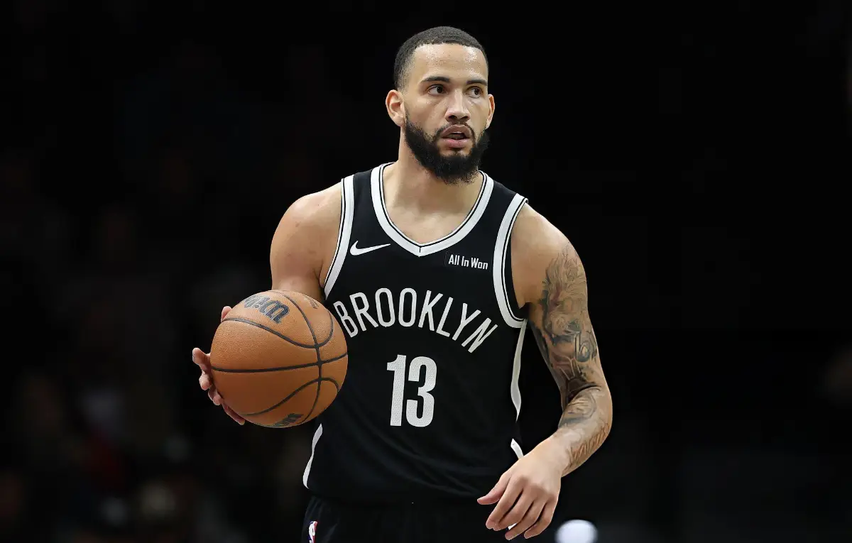 Tyrese Martin #13 of the Brooklyn Nets