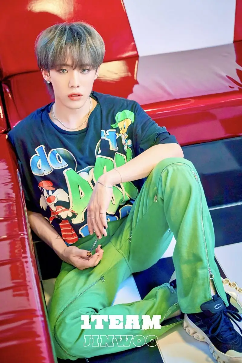 1TEAM former member Jinwoo