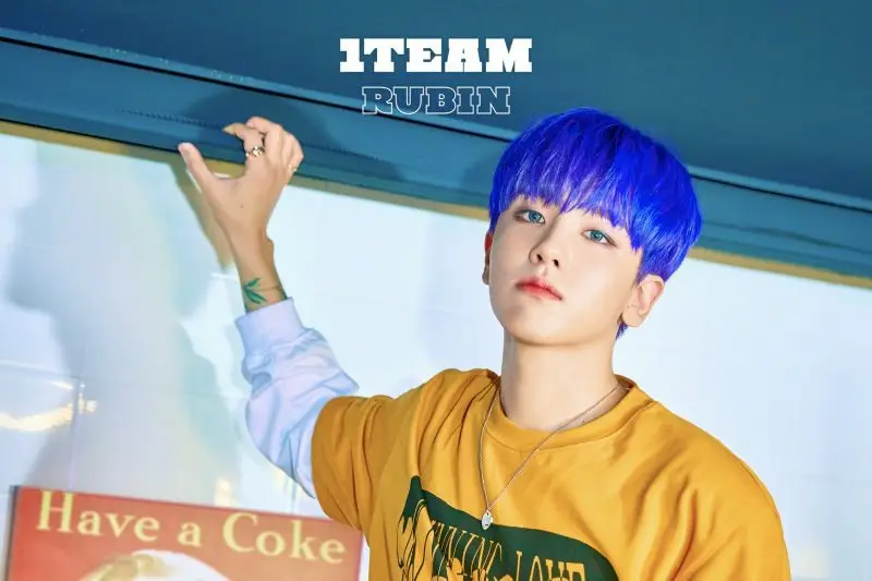 1TEAM former member Rubin