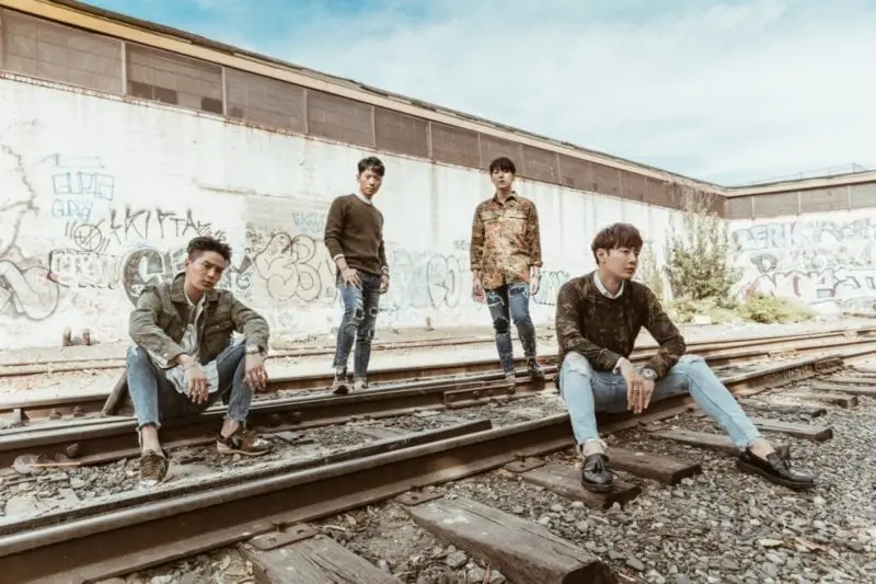5TION members are Roy, Noa, Len, and Marine.