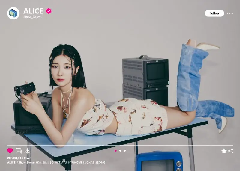 ALICE former member Sohee