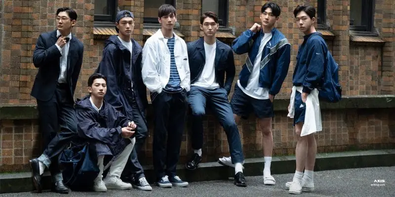 ambitious ambition members are JUNEGYO, Hansol, noa, Dan, Taeyong, Joe, Antonio, Jinho, and Teo.