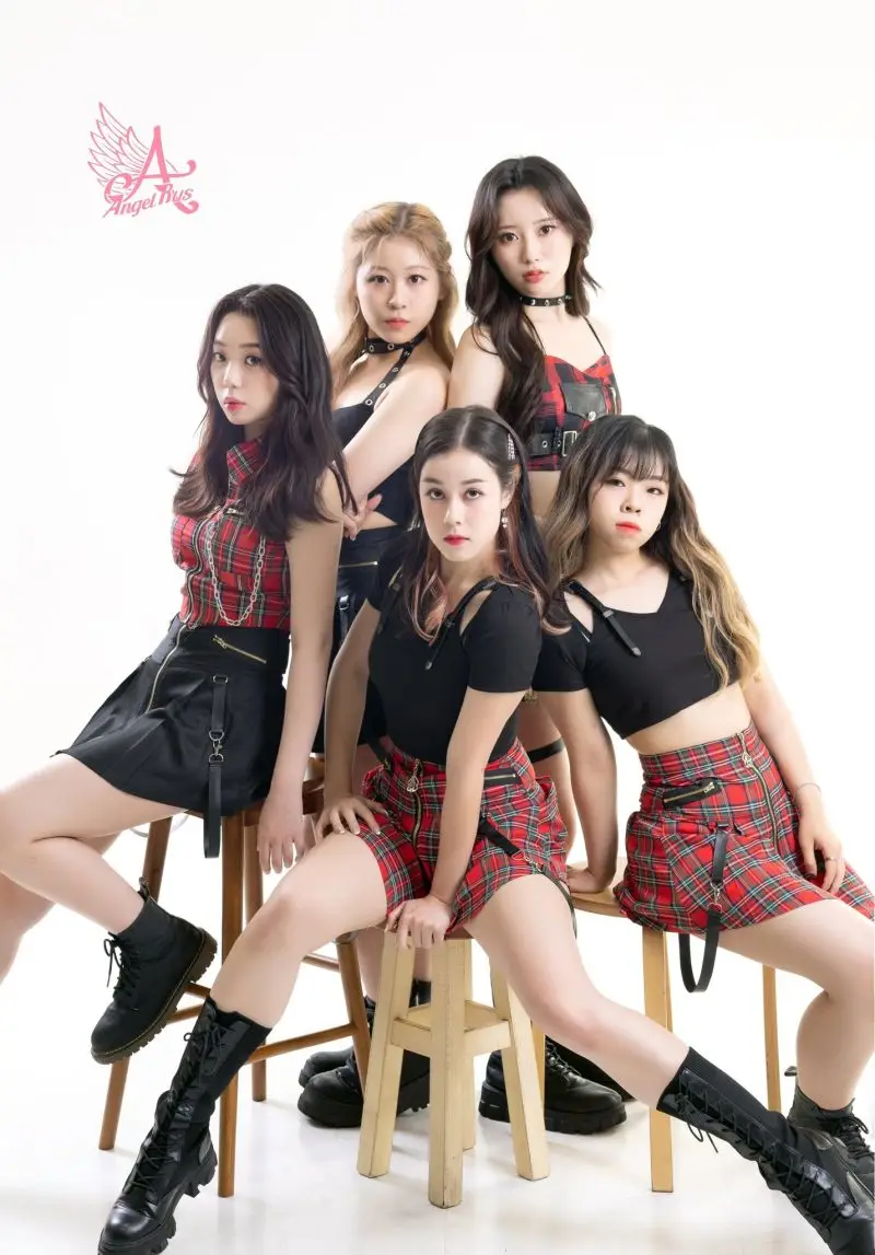AngelRus members are Maye, Christina, Emma, Ina, Ayo, and Kira.