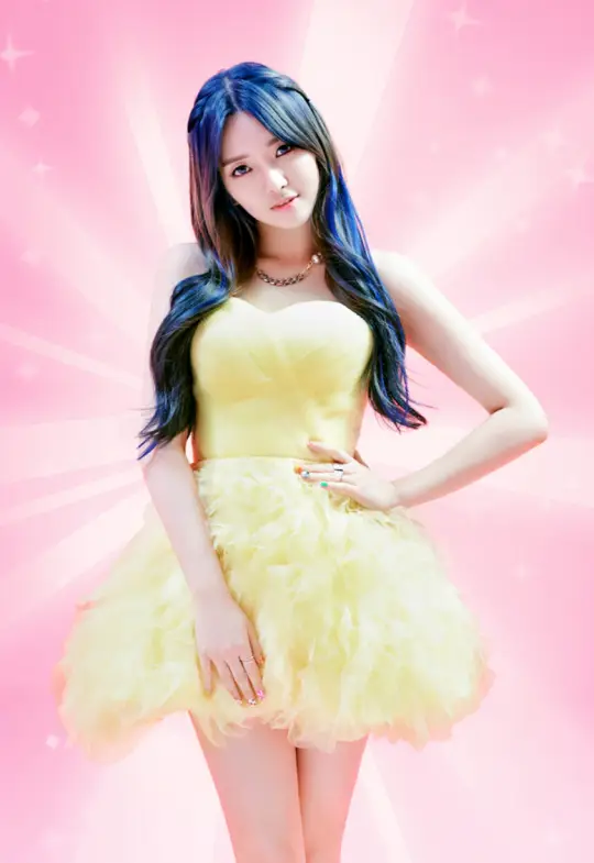 AOA Cream member Chanmi