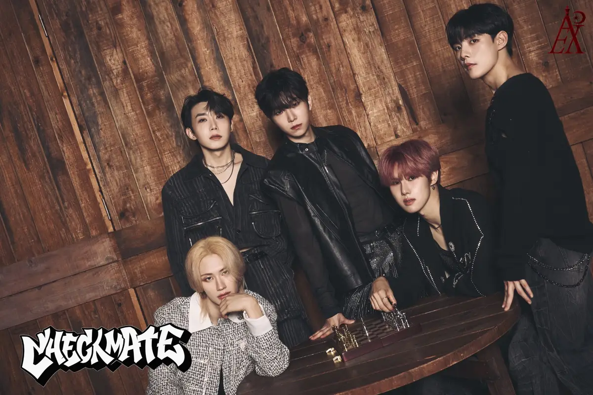 APEX members are Mingyu, Joha, K:Day, and Gyeom.