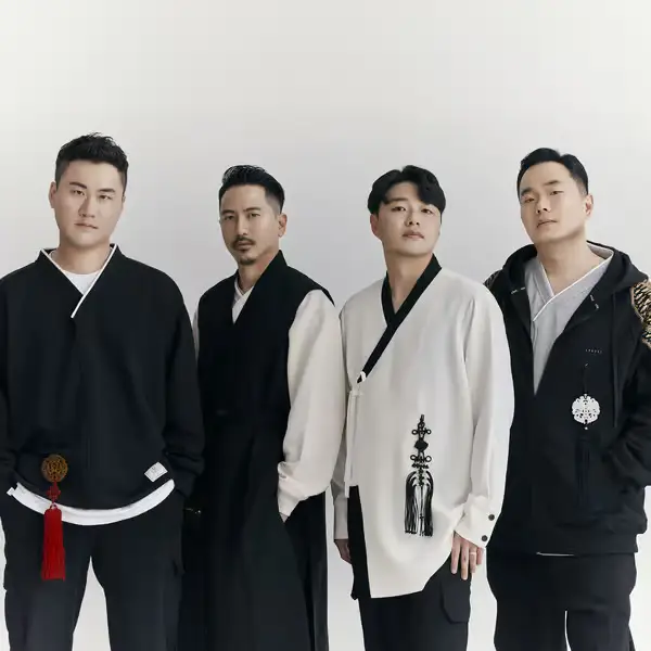 AudioBanana members are Seok, Minwoo, Sanghoon, and Younghwan.