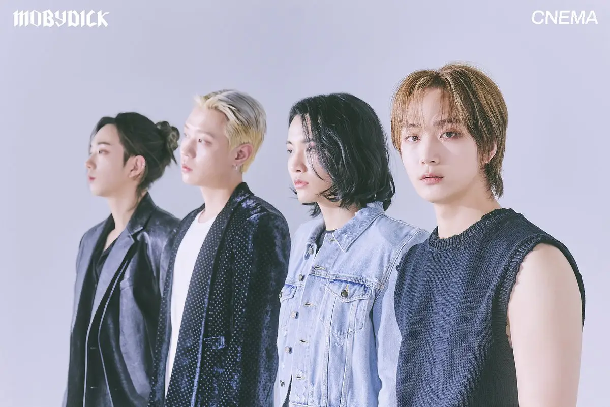 CNEMA members are KiTak, Kim Seulong, Byun Jeongho, and Im Yoonseong.