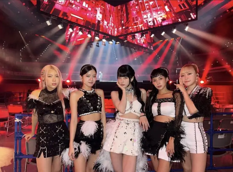 DREAM SWEET members are Im Hayoung, Yeji, Bitna, and Jisoo.
