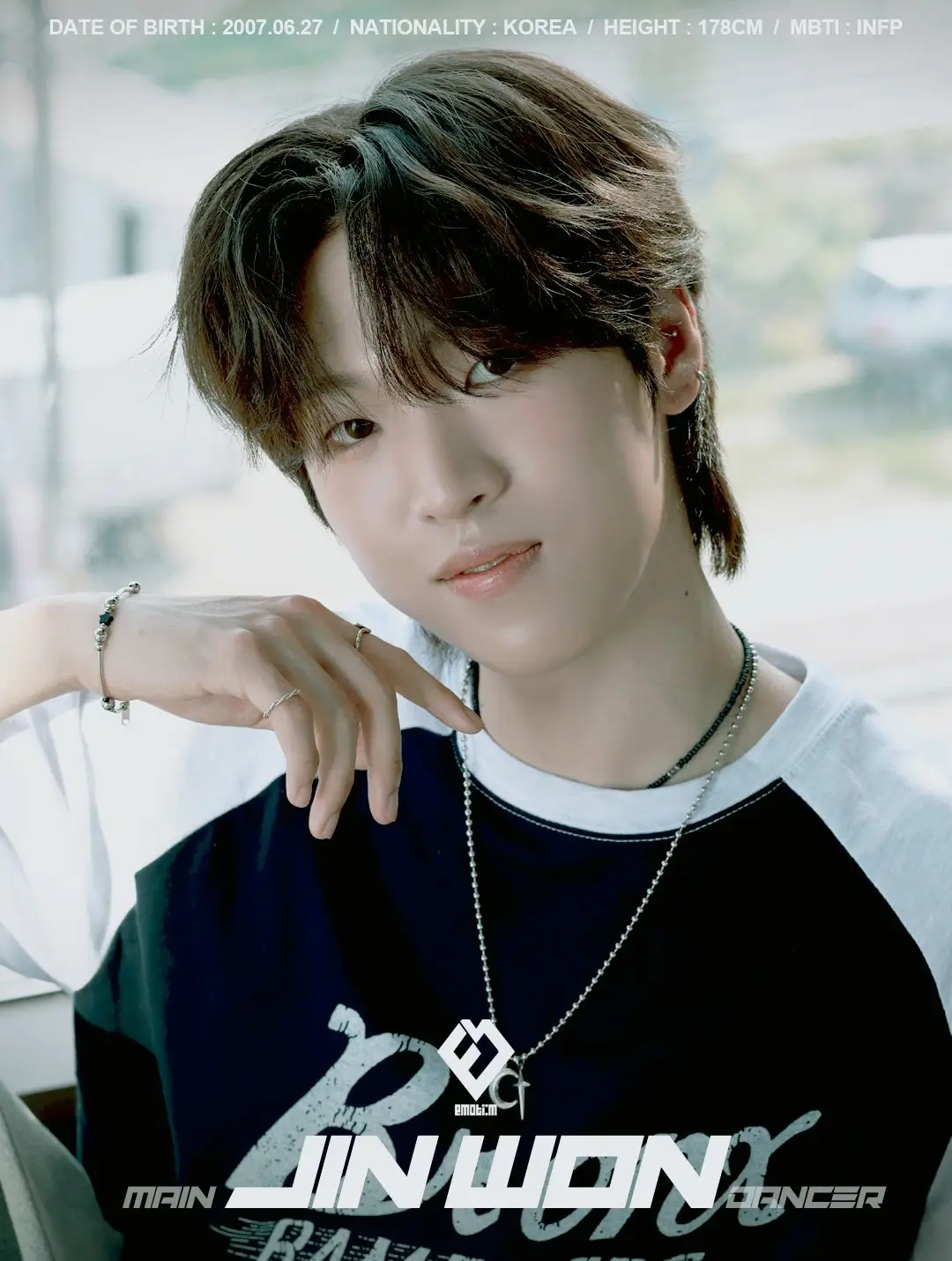 EMOTI:M member Jin Won