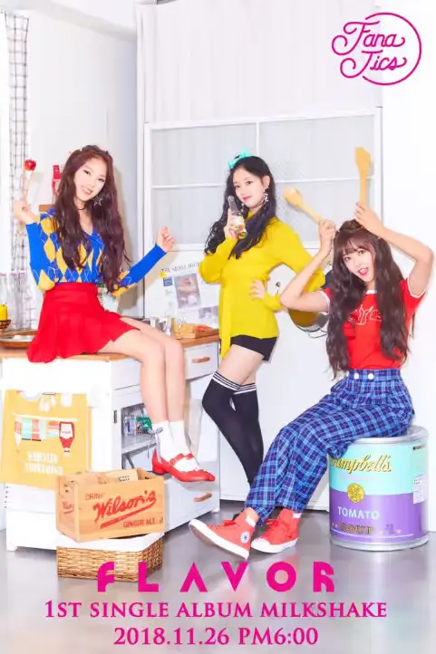 FLAVOR members are Yoonhye, Chiayi, and Doah.