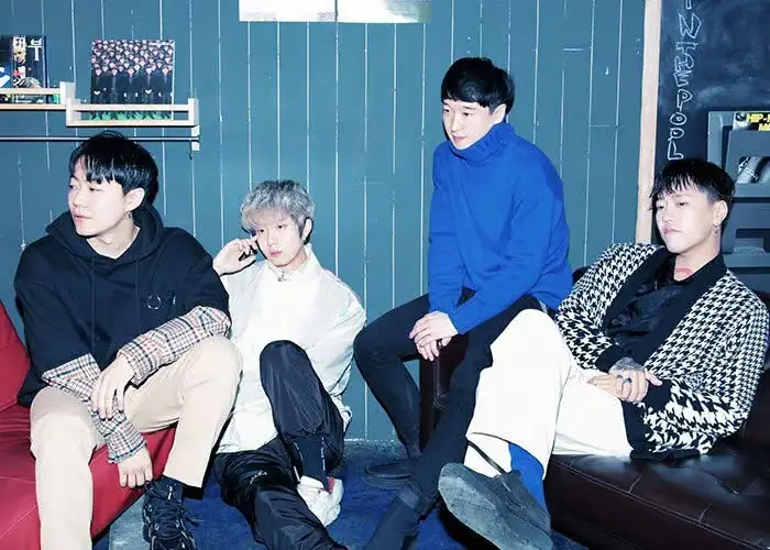 Fool in the Pool members are U-LU, Yoonjin, Hansol, and Yungdan.