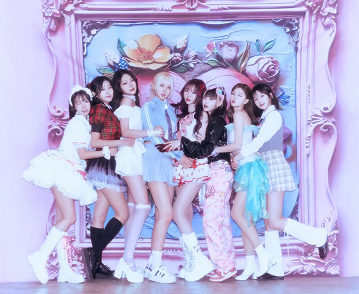 Frontier Leaders (Girls Frontier) members are Shuma, Seoa, Haena, Kami, Kyo, and Ever.