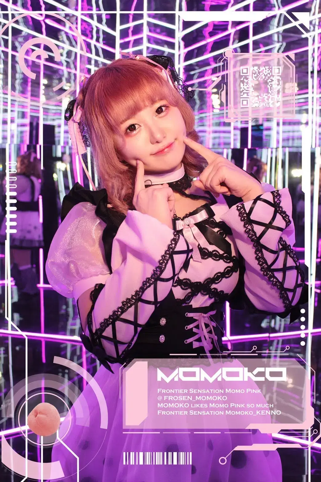 FRONTIER SENSATION former member MOMOKO