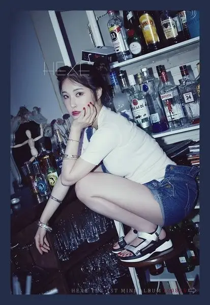 HEXE former member Jin