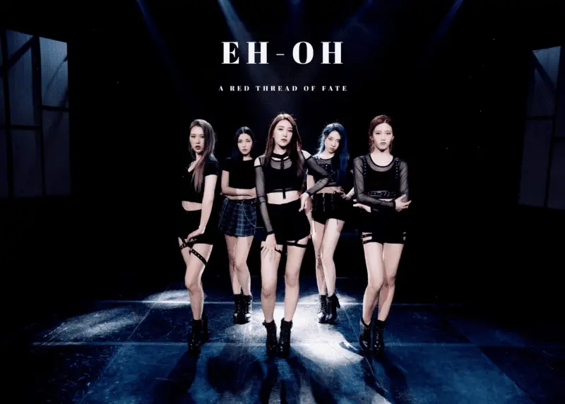 HINT members are Hyejin, Arra, Cherry, Haesol, and Nael.