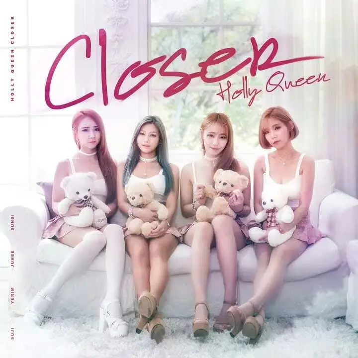 Holly Queen members are Juhee, Sunbi, Yerim, and Suhyun.