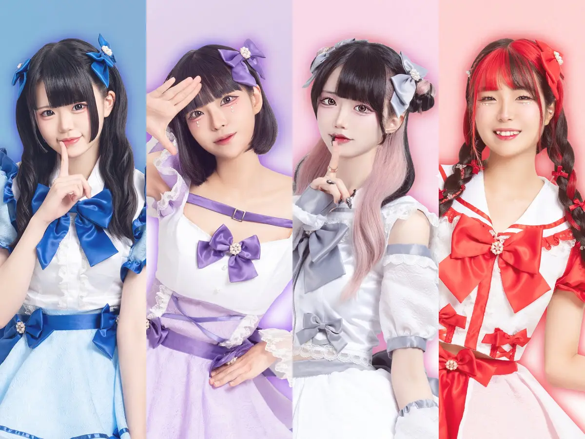 Idol Time! members are Maki, Ritsu, Neon, and Suzu.