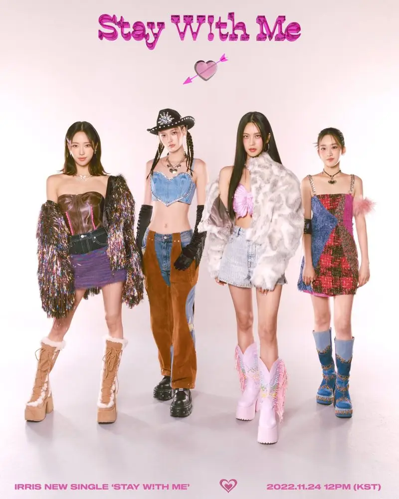 IRRIS members are I.L, Liv, Yunseul, and Nina.