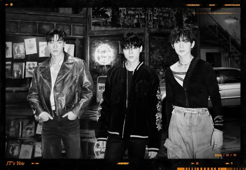 IT’s You Unit members are Yeosang, San, and Wooyoung.