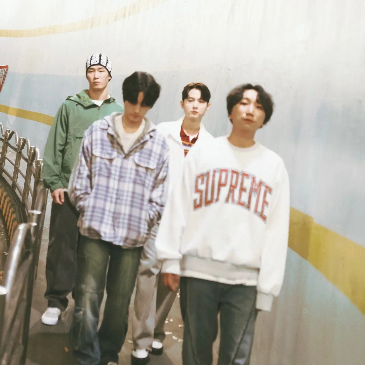krr members are Seo Youngjoon, Park Minyoung, Jung Seokwon, and Park Byungseok.