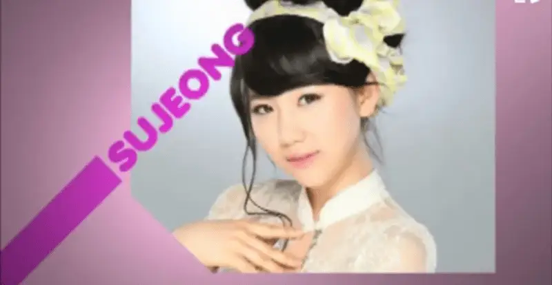 La_TTE former member Sujeong