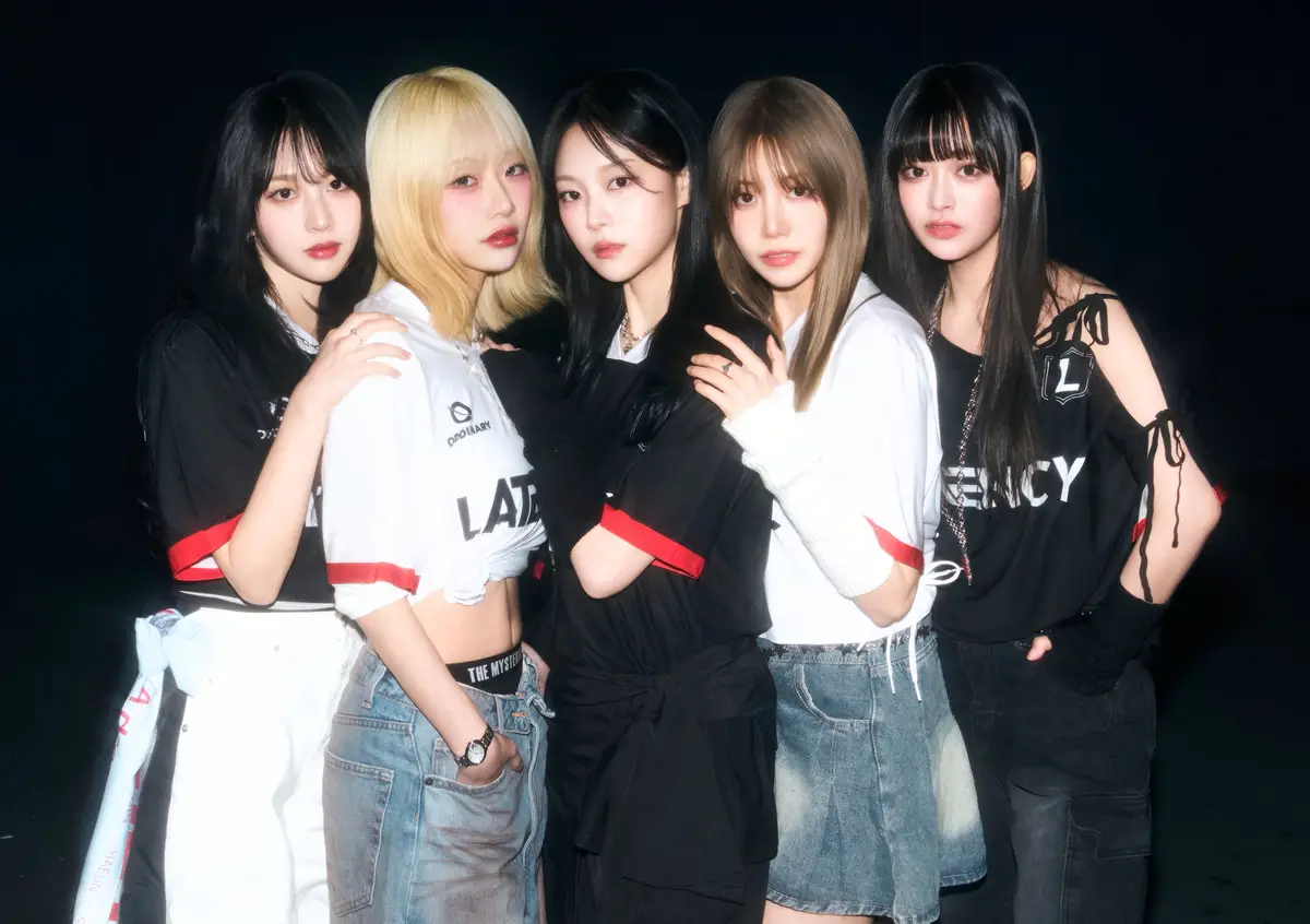 LATENCY members are Heeyeon, ZZONE, Haeun, and Semi.