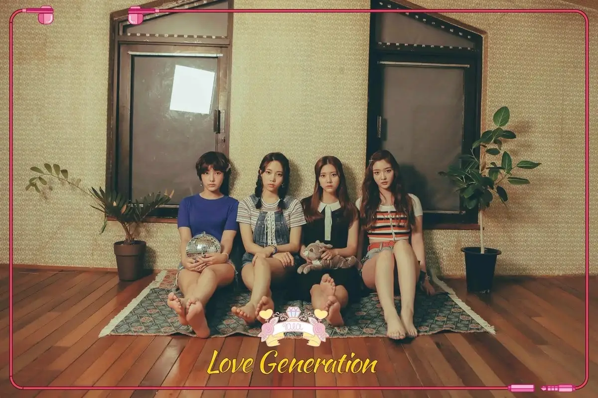 L.U.B members are Jooeun, and Eunchae.