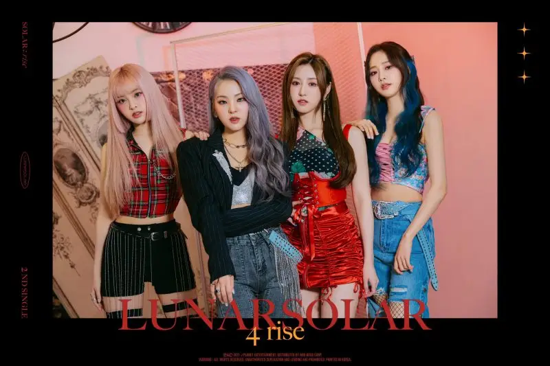 LUNARSOLAR members are Eseo, Taeryeong, Jian, and Yuuri.