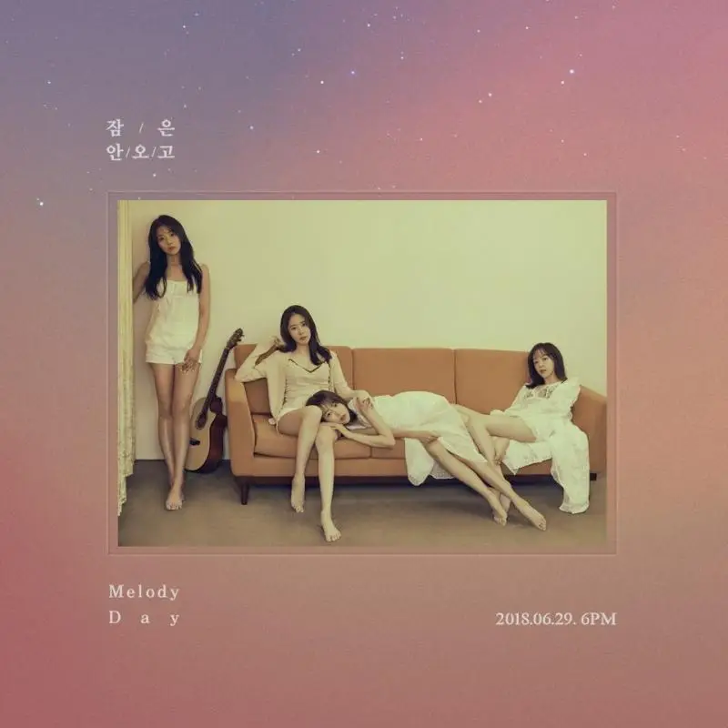 MelodyDay members are Yeoeun, Yoomin, Yein, and Chahee.