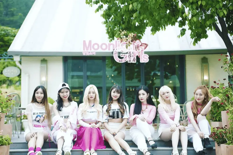 Moonlight Girls members are Eunbyeol, Seongeon, Ine, Danbi, Doha, and Dayul.