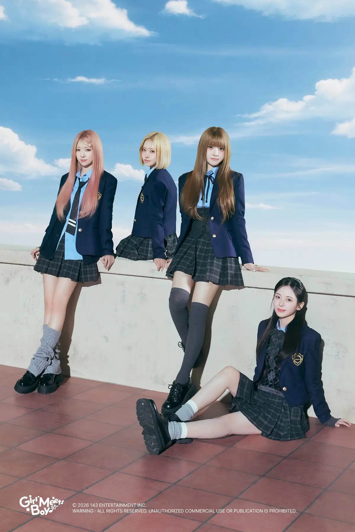MΛDEIN members are Mashiro, MiU, Serina, and Nagomi.