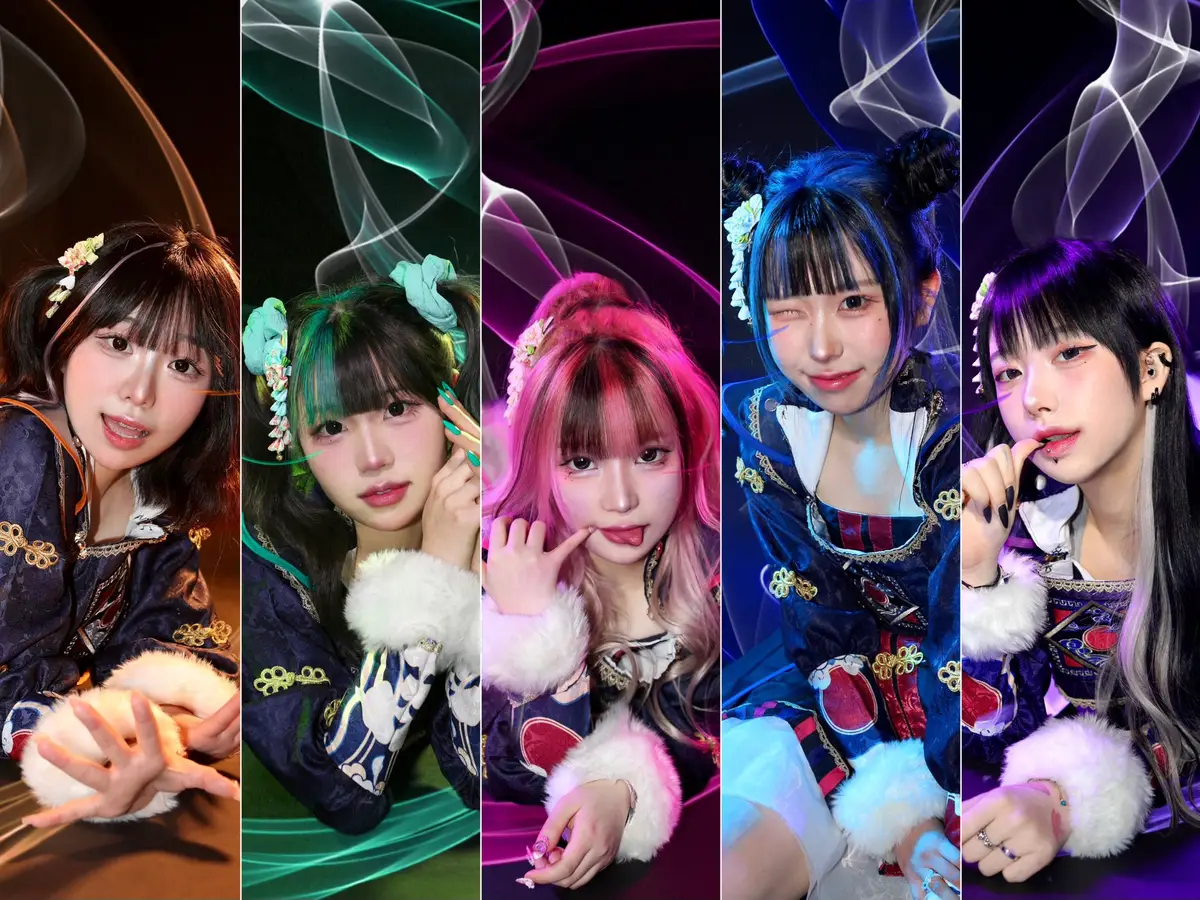 NEK1 PR4DE members are Saku, Natzumi, Uzuki, Netz, and Hiichu.