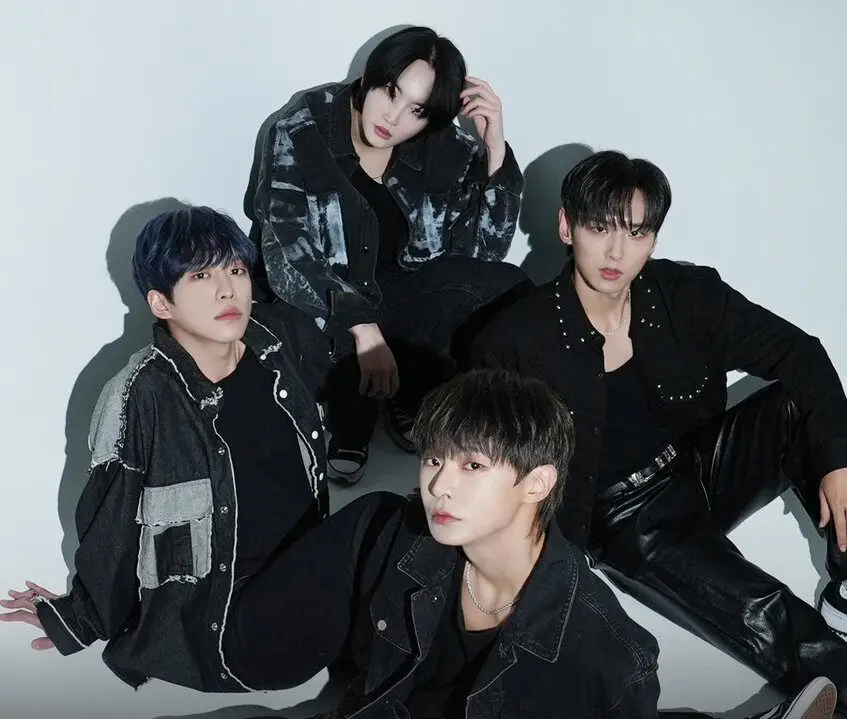New And.B members are J-Hoon, Joyjun, Gunmin, and Jinseok.